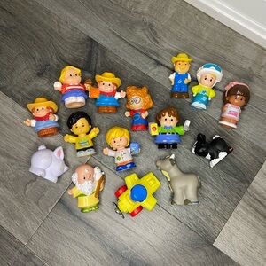 Huge lot of Fisher-Price Little People